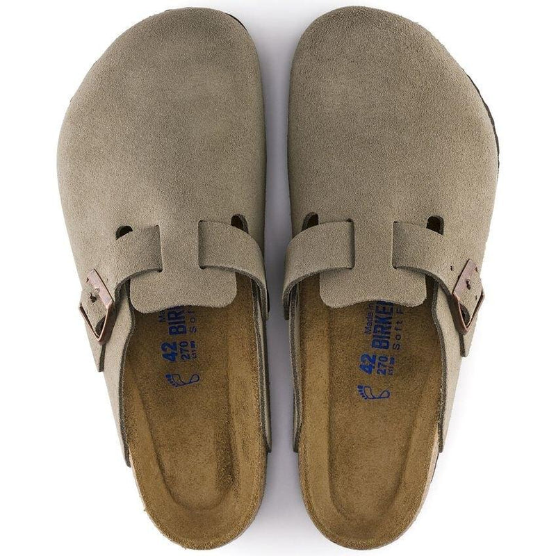 BIRKENSTOCK BOSTON SUEDE SF - Ma boutique
